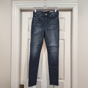 Rag & Bone Dark Blue Skinny Jeans